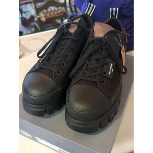New Palladium Revolt Lo TX Black Womens Platform Shoes Boot Size 8.5